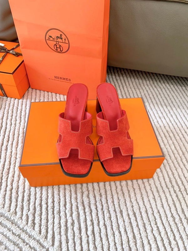 Sandalo HM Helia 60 Gac in pelle scamosciata rossa 963257