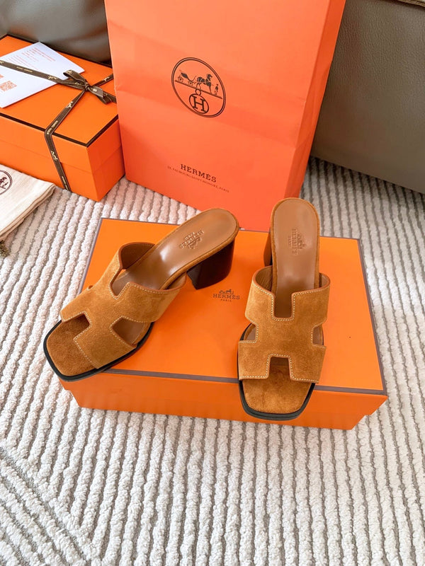 HM Helia 60 Sandal Brown Suede 963258