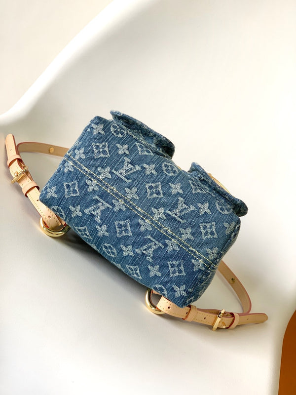 ZAINO VENICE 24 BLU DENIM