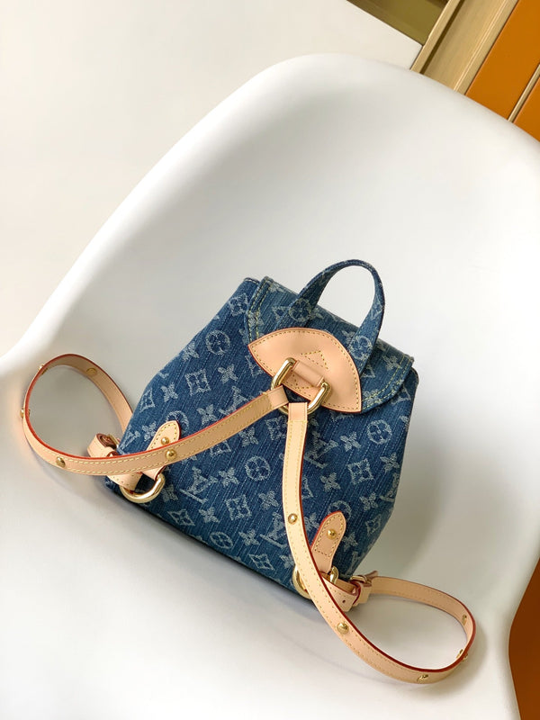 ZAINO VENICE 24 BLU DENIM