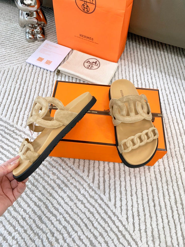 HM Extra sandal Beige Suede 963523