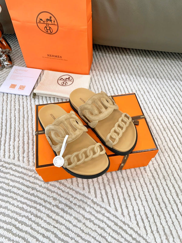 HM Extra sandal Beige Suede 963523