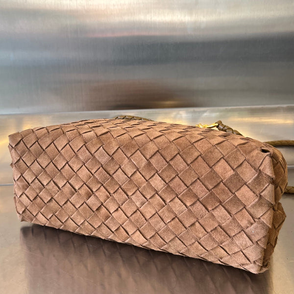 bv medium andiamo 32 brown suede