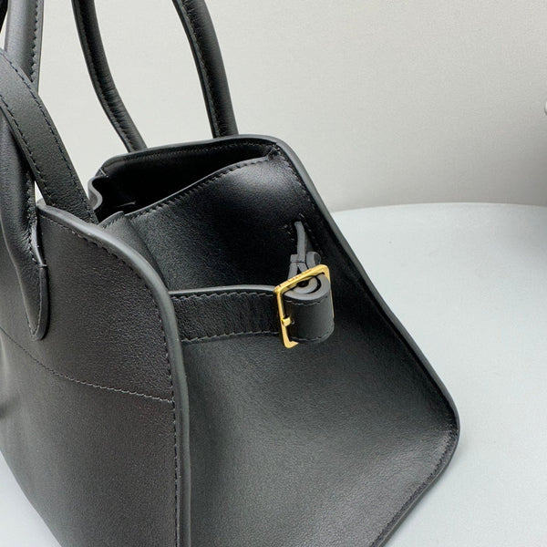 The Row Margaux 10 26cm Tote Bag In Smooth Calfskin