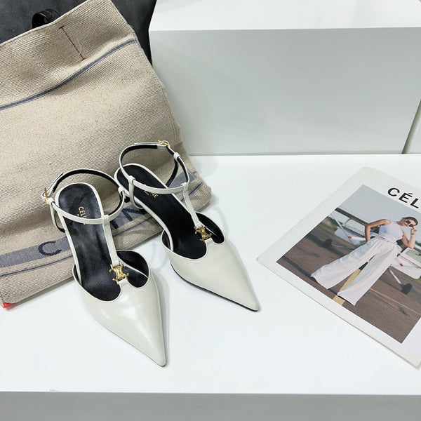 cl kitten t-bar 75 white calfskin