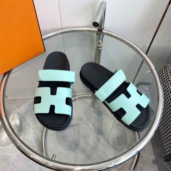 Sandalo EPSOM CYPRUS in pelle Tiffany chiara