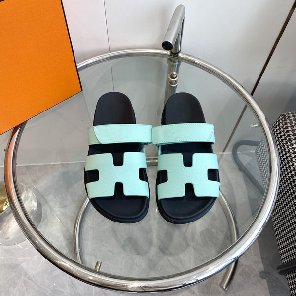 Sandalo EPSOM CYPRUS in pelle Tiffany chiara