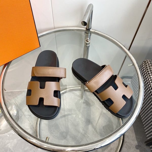 Sandalo EPSOM CYPRUS in pelle marrone