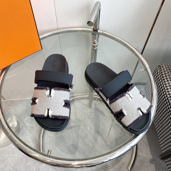 Sandalo Cyprus Techno in pelle nera