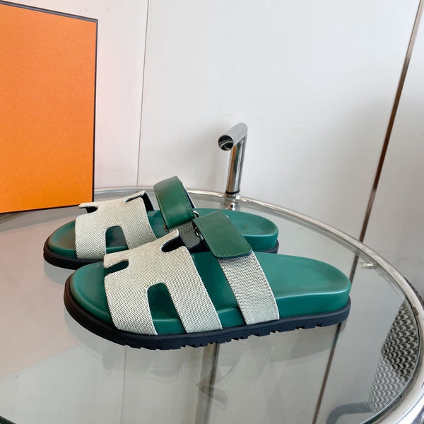 Sandalo in tela di Cipro Tiff Leather