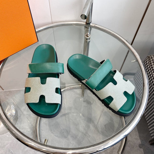 Sandalo in tela di Cipro Tiff Leather