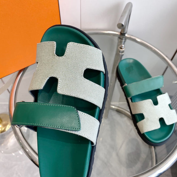 Sandalo in tela di Cipro Tiff Leather