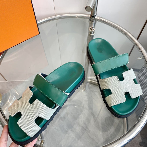 Sandalo in tela di Cipro Tiff Leather