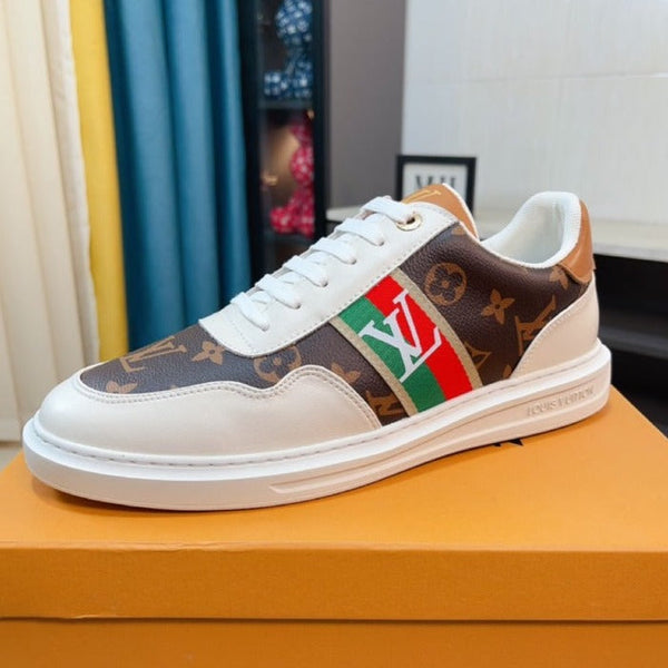 LV RIVOLI WHITE BROWN MONOGRAM