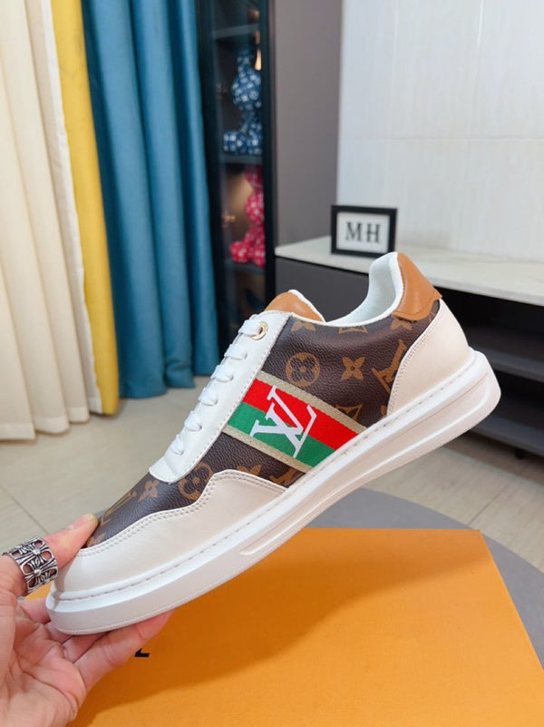 LV RIVOLI WHITE BROWN MONOGRAM