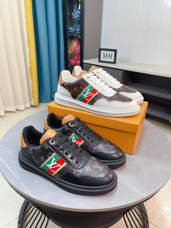 LV RIVOLI WHITE BROWN MONOGRAM