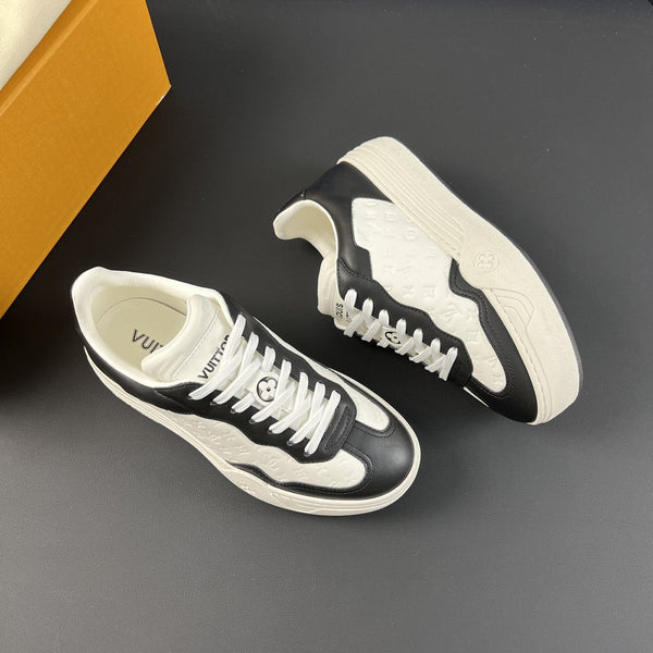 LV GROOVY SNEAKER BLACK WHITE