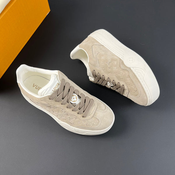 LV GROOVY SNEAKER BEIGE
