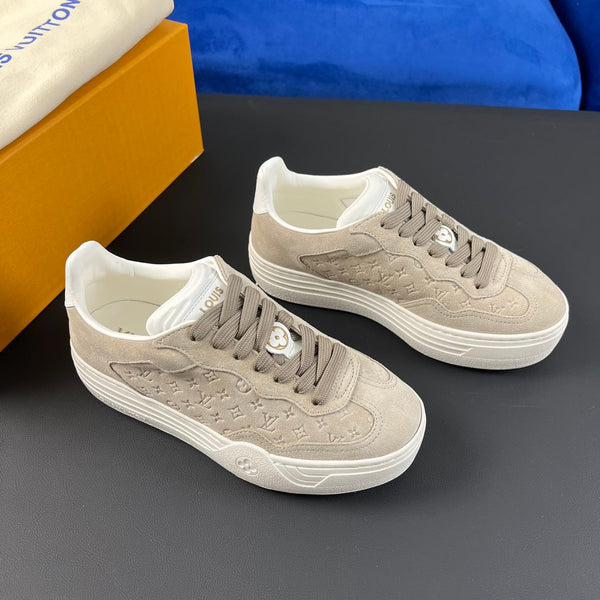 LV GROOVY SNEAKER BEIGE