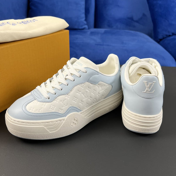 LV GROOVY SNEAKER BLUE WHITE