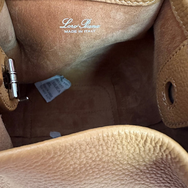 BORSA MICRO BALE IN PELLE DI VITELLO GIALLO SENAPE