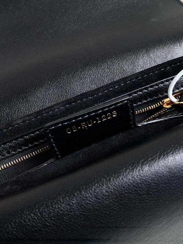 BORSA MINI JOLIE 22 IN PELLE DI VITELLO NERA