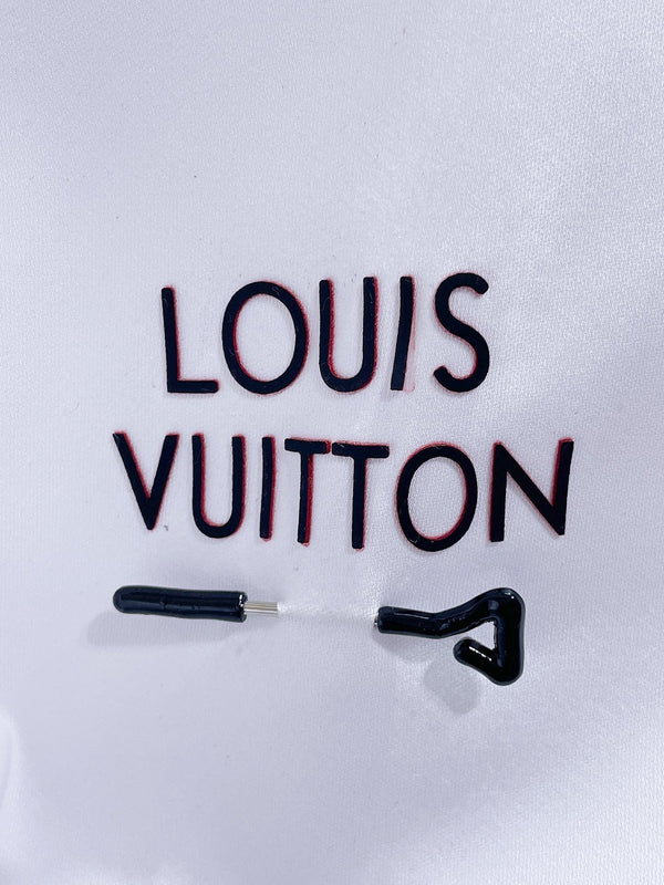 LV BASIC LONG-SLEEVED SHIRT WHITE COTTON 238818