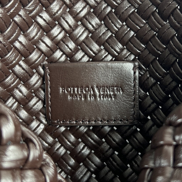 MINI COBBLE 20 BAG IN DARK BROWN LAMBSKIN