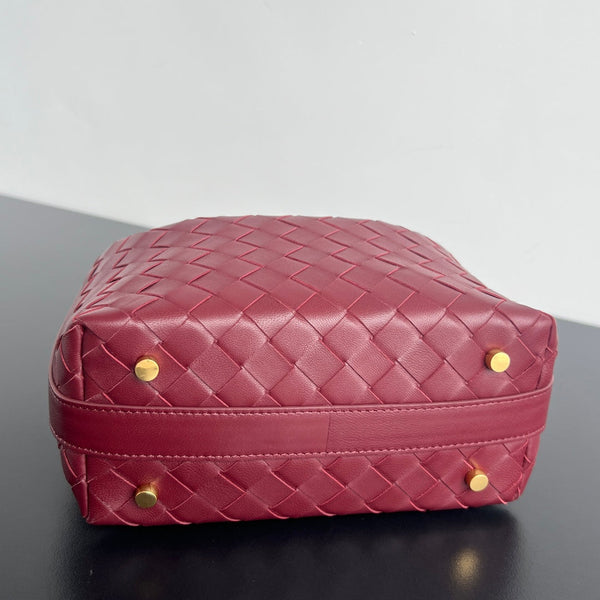 WALLACE 22 BAG DARK RED CALFSKIN