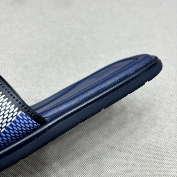 LV VENICE MULE SLIPPERS NAVY BLUE DAMIER