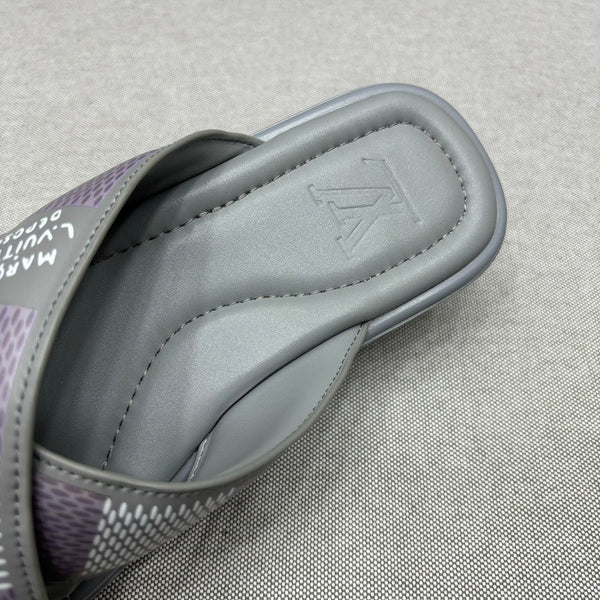LV VENICE MULE SANDALS GRAY