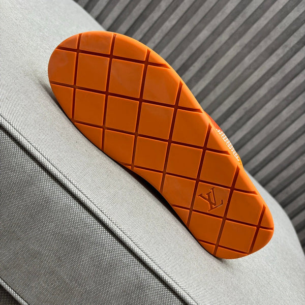 LV VENICE MULE SANDALS TIGER ORANGE