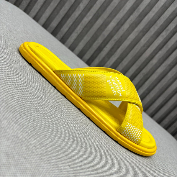 LV VENICE MULE SANDALS LEMON YELLOW