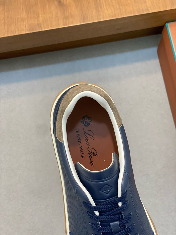 LP 360 TENNIS WALK SNEAKERS NAVY MESH CALFSKIN