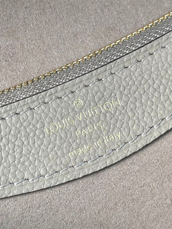 DIANE 23 IN TOURTERELLE WHITE MONOGRAM EMPREINTE LEATHER