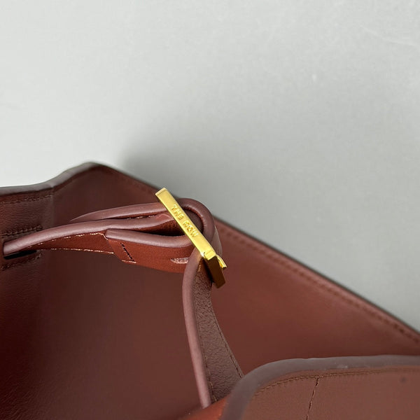 The Row Margaux 12 32cm Tote Bag In Smooth Calfskin