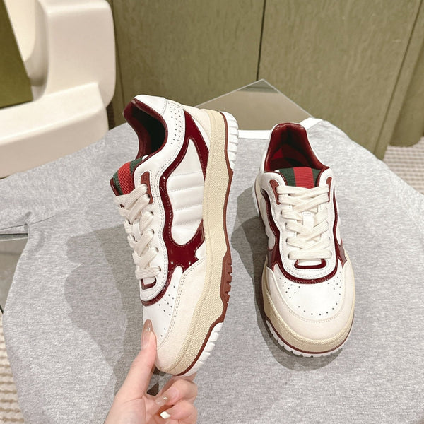 GG Retro sneakers WHite Red