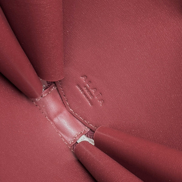 le coeur 21cm burgunfy calfskin shouder bag