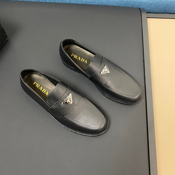 MOCASSINO PRA IN PELLE NERA