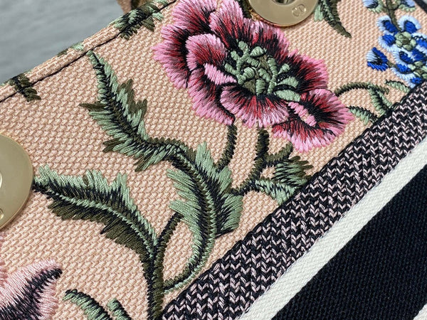 CD Floral Pollen 24 Lady Dior Bag Canvas 336648