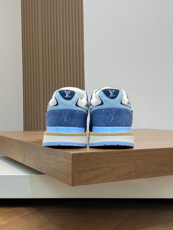 SCARPE DA GINNASTICA LV RUN WAY AZZURRO CHIARO