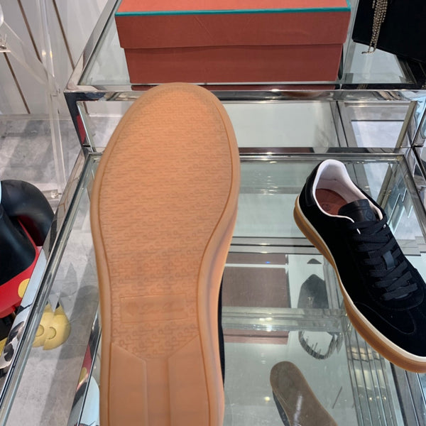 LP TENNIS WALK SNEAKERS BLACK SUEDE