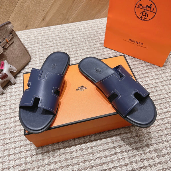 HM Izmir Sandals Indigo Calfskin 294946