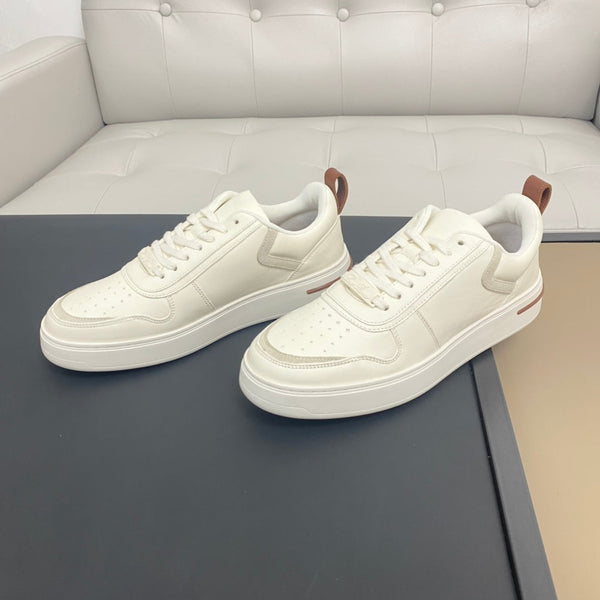 LP NEWPORT 2.0 WALK SNEAKERS WHITE CALFSKIN