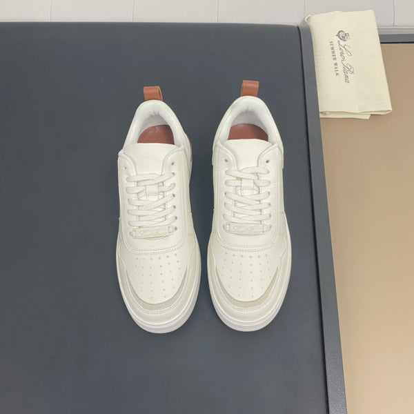 LP NEWPORT 2.0 WALK SNEAKERS WHITE CALFSKIN