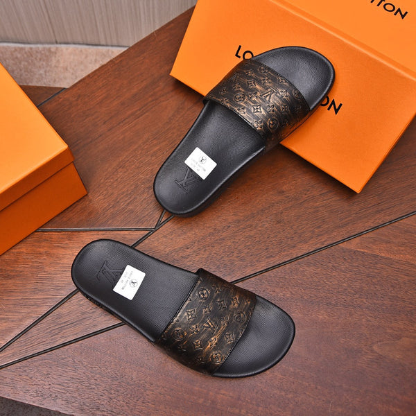 SANDALO LV MULE IN PELLE DI VITELLO RAME