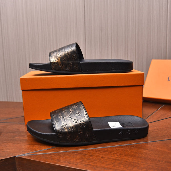 SANDALO LV MULE IN PELLE DI VITELLO RAME