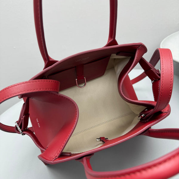 The Row Margaux 10 26cm Tote Bag In Smooth Calfskin