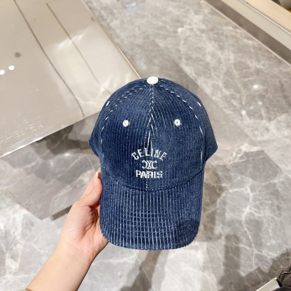 Celin Cap Blue Cotton Fabric 210414