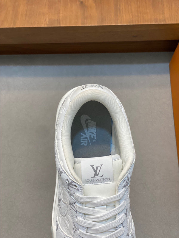 SCARPA AIR TRAINER IN VITELLO BIANCO